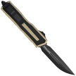 Nóż automatyczny OTF Microtech Scarab II Gen III D/E-S Sand Aluminium, Black M390MK by Tony Marfione (1180-1SN)