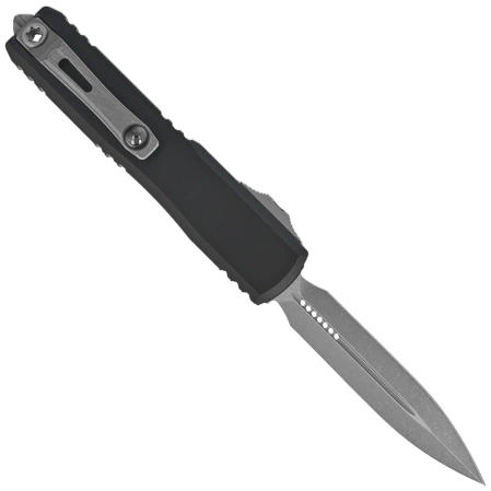 Nóż automatyczny OTF Microtech Ultratech Gen III ZBP D/E Black Aluminium, Apocalyptic M390MK by Tony Marfione (1122-10AP)