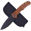 Civivi Knife Praxis Cuibourtia Wood, Black Stonewashed 9Cr18MoV (C803H)