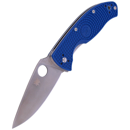 Nóż składany Spyderco Tenacious Lightweight Blue FRN, Satin CPM S35VN by Eric Glesser (C122PBL)