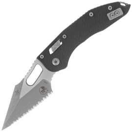 Microtech Stitch Ram-Lok S/E Knife Black Fluted G10, Apocalyptic F/S M390MK by Borka Blades and Tony Marfione (169RL-12APFLGTBK)