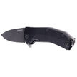 LionSteel KUR Knife Black G10, Black PVD/Stonewashed Sleipner by Molletta (KUR BBK)