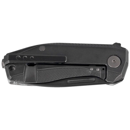 Nóż składany LionSteel Nano Nebula Fat Carbon, Old Black MagnaCut (NA01 NB)