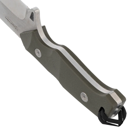 K25 Bravo Knife Green G10, Satin/Brushed 7Cr17Mov (32260)
