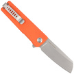 Nóż składany Kubey Sailor Orange G10, Beadblasted AUS-10 by Sekira Sochi (KU317G)