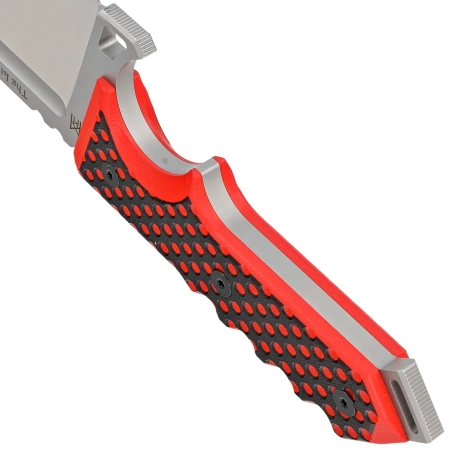 Midgards Messer The Little Thunrar Black/Red G10, Satin 14C28N by Ralph and Tina Zlobinsky knife (MM016)