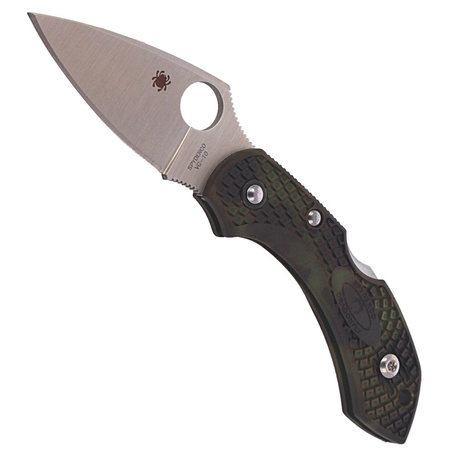 Spyderco Dragonfly 2 FRN Zome Green, Plain VG-10 (C28ZFPGR2)