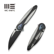 Nóż składany WE Knife Zenthra Titanium/Shredded Carbon Fiber, Black Stonewashed/Satin M390 (WE24021C-1)