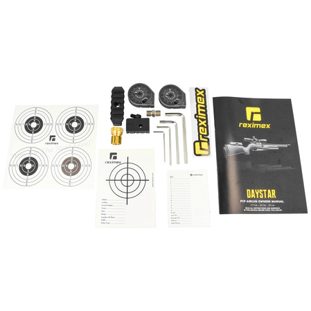 Wiatrówka PCP Reximex Daystar RG 6.35 mm z regulatorem