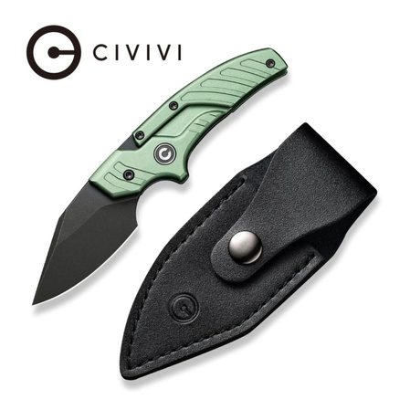 Civivi Knife Typhoeus Green Aluminium, Black Stonewashed 14C28N (C21036-4)