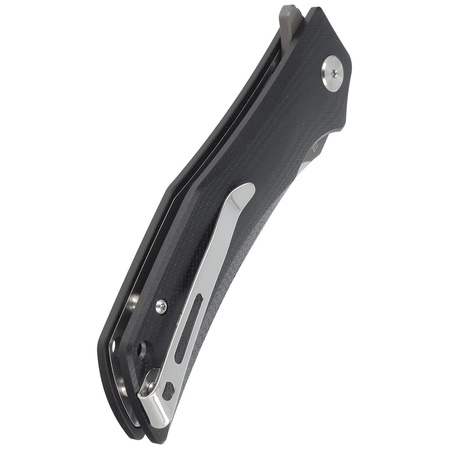 Nóż składany Bestech Scimitar Black G10, Gray / Satin D2 (BG05A-2)