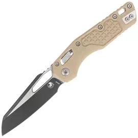 Nóż składany Microtech MSI S/E Ram-Lok Frag Tan G10, Black M390MK by Tony Marfione (210-1FRGTTA)