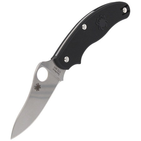 Nóż składany Spyderco UK Penknife Drop Point Black FRN, Satin CTS BD1N by Sal Glesser (C94PBK3)