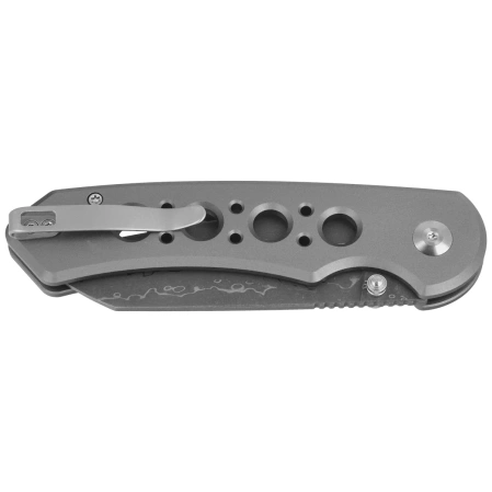 Nóż składany Civivi Pragma Prime Gray Aluminium, Damascus (C24067-DS1)
