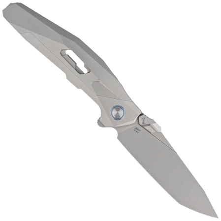 Nóż składany RikeKnife Shadow Tanto Gray Titanium, Satin M390 (RK-Shadow-T-P)