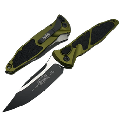 Microtech Socom Elite Auto S/E Knife OD Green Aluminium, Black M390 by Tony Marfione (160A-1OD)