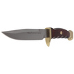 Muela Ranger-14R Brown Pakka Wood, Satin X50CrMoV15 knife