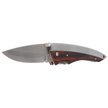Herbertz Top AISI 420 Wood/Metal brown Plain 110g 70 02/047/10 pocket knife - 288611