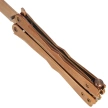 Martinez Albainox RainGold Balisong Gold Steel, Gold 3Cr13Mov (02165)