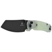 Bestechman Cicada's Wing Knife Jade G10, Black 10Cr15MoV (BMK06A)