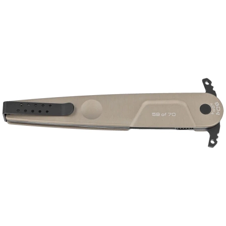 Extrema Ratio BD4 Adra Contractor LE No 59/70 Tactical Mud Aluminium, Black N690 knife (04.1000.0498/TM)