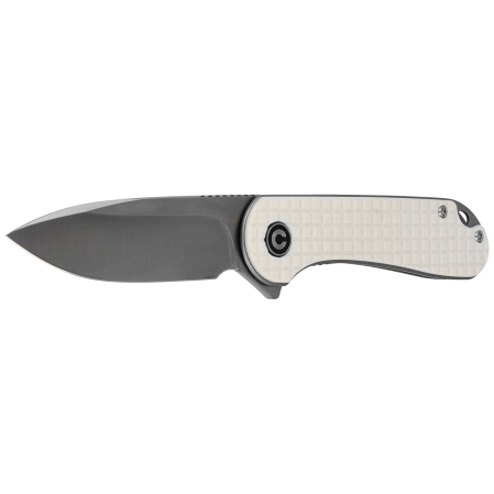 Nóż składany CIVIVI Elementum Flipper Patterned Ivory G10, Satin D2 (C907A-3)