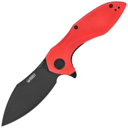 Nóż składany Kubey Nobel Red G10, Blackwashed 14C26N (KU236P)