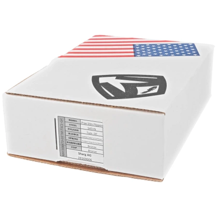 Nóż składany Medford Praetorian Slim DP Tumbled ''Deep-Cut Sunflower'' Titanium, Bronze HW/Clip, Tumbled S45VN by Greg Medford (MKF2084TD-01TM-T1C1-Q4)