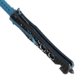 Nóż składany ratowniczy Decor Habitat Third Black/Blue Aluminium, Blue P/S 420 (TH-H0815A)