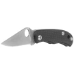 Nóż składany Spyderco Bug Black G10, Satin 12C27 (C133GBKP)