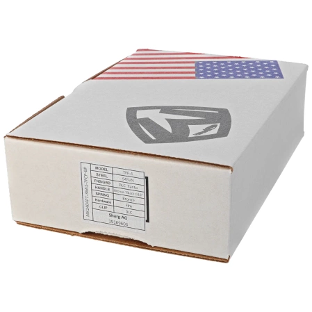 Nóż składany Medford TFF-4 Tanto Bronze Titanium / Black G10, Flm HW, Std Clip, Black DLC S45VN by Greg Medford (MK1404PT-36A1-TFCP-BP)