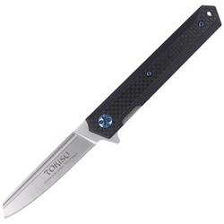 Tokisu Black G10/Carbon Fiber, Satin 7Cr17MoV (18450)