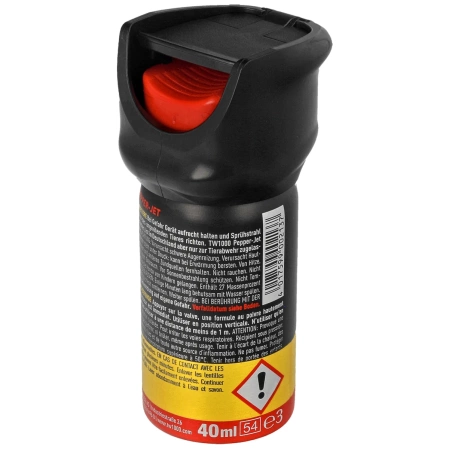Gaz pieprzowy Hoernecke TW 1000 Man Pepper-Jet 40 ml - strumień