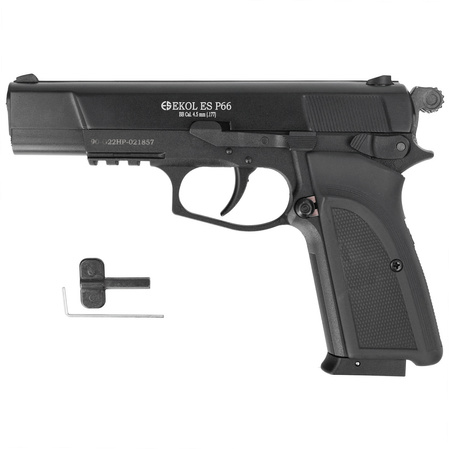 Pistolet wiatrówka Voltran Ekol ES P66 Matte Black 4.5 mm