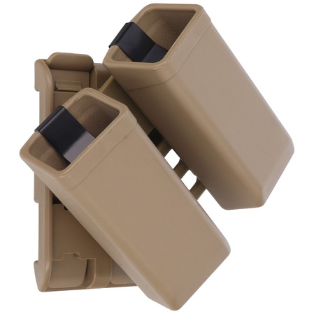 ESP Khaki Double Swiveling Holder for Magazines 9mm, .40 with UBC-04-2 Clip (MH-MH-44 KH)