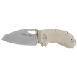 Viper Alfa Knife Green Canvas Micarta, Stonewashed MagnaCut by Simone Tonolli (V6022CG)