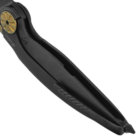 Rike Knife RK Predator-B Black DLC Titanium, Black DLC M390