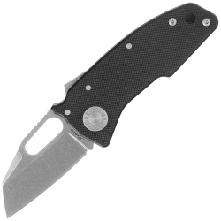 Nóż składany Demko Nano-Shark SF Black G10, Stonewashed CPM 20CV by Andrew Demko (NANO-20CV-Black G10)