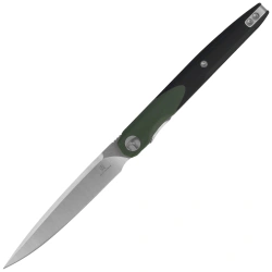 Bestechman Lanza OD Green/Black G10, Satin/Stonewashed 14C28N by Grzegorz Grabarski (BMK14C)