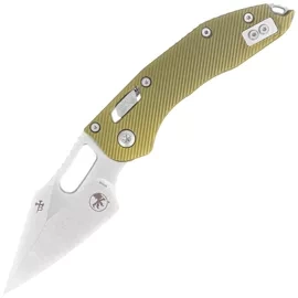 Microtech Stitch Ram-Lok S/E Knife OD Green Fluted Aluminum, Stonewashed M390MK by Borka Blades and Tony Marfione (169RL-10FLOD)