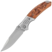 Martinez Albainox Hunting Boar Knife Zebra Wood, Satin 3Cr13Mov (18518GR4208)