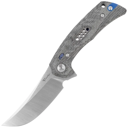 Nóż składany Reate PL-7 Black Micarta, Satin Nitro-V (PL-7 BKM SAT)