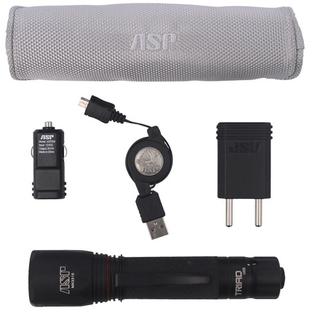 ASP Triad USB EU Flashlight with Charge Kit (35625)