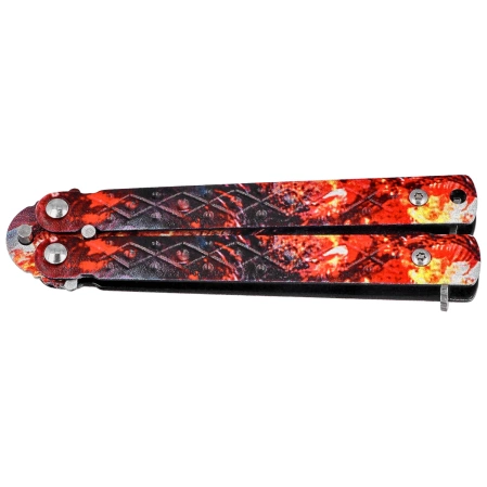 Martinez Albainox Balisong Knife 3D Design Steel, 3D Design 3Cr13Mov (02273)