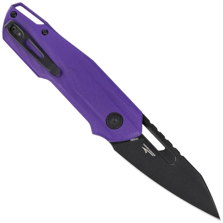 Bestech Toddler Knife Purple G10, Black PVD 14C28N by Maciej Torbé (BG64D)