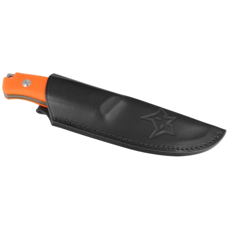 Fox Rifle Windage Orange G10, Stonewashed BECUT by Raven Knives Design (FX-661 OR)