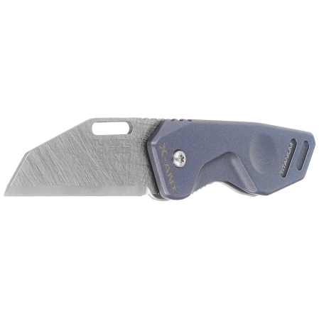 Extrema Ratio X-ANT LE No 048/100 Blue Titanium Knife, Sandblast Sintered Tungsten Carbide (04.1000.0467/MD/TI)