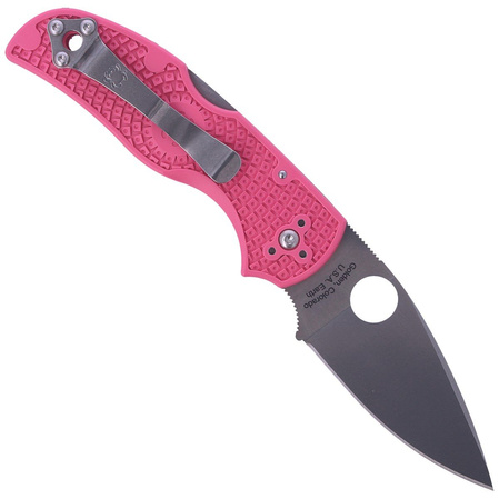Nóż składany Spyderco Native 5 FRN Pink Plain (C41PPN5)