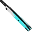 Bestechman Lanza White/Light Blue G10, Grey PVD 14C28N by Grzegorz Grabarski (BMK14D)