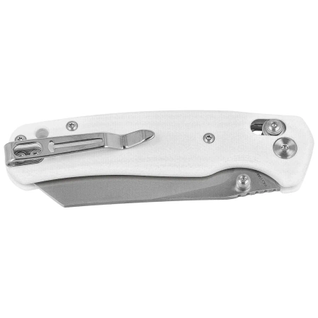 Bestechman Cicada's Wing Knife White G10, Satin 10Cr15MoV (BMK06L)